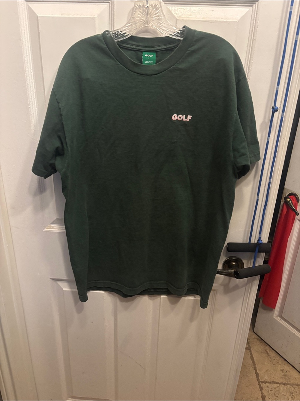 Golf Wang Deep Green Short Sleeve Logo Tee